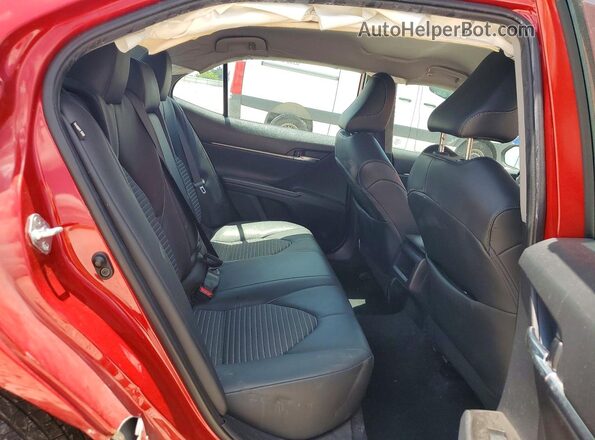 4T1G11AKXPU094792 2023 TOYOTA CAMRY Red Rear seats view