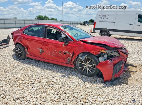 4T1G11AKXPU094792 2023 TOYOTA CAMRY Red Front right