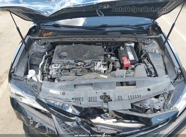 4T1G11BK1LU008987 2020 TOYOTA CAMRY Black Вид ззаду
