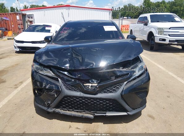 4T1G11BK1LU008987 2020 TOYOTA CAMRY Black Вид задньої частини салону