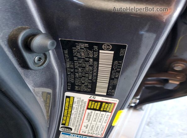 4T1G11BK2NU048269 2022 TOYOTA CAMRY Gray Widok komory silnika