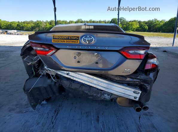 4T1G11BK2NU048269 2022 TOYOTA CAMRY Gray Widok z tyłu