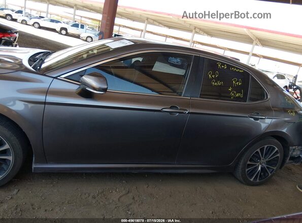 4T1G11BK3LU009249 2020 TOYOTA CAMRY Gray Widok wnętrza 360 stopni