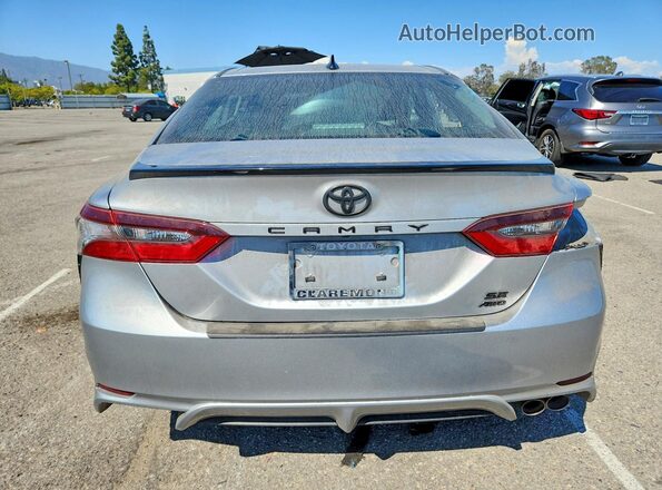 4T1G11BK3NU062178 2022 TOYOTA CAMRY Silver Vista trasera