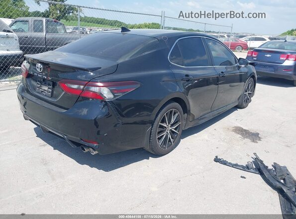 4T1G11BK5PU077283 2023 TOYOTA CAMRY Black Задня права чверть