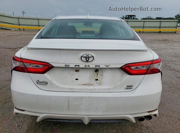 4T1G11BK7LU010565 2020 TOYOTA CAMRY White Вид ззаду