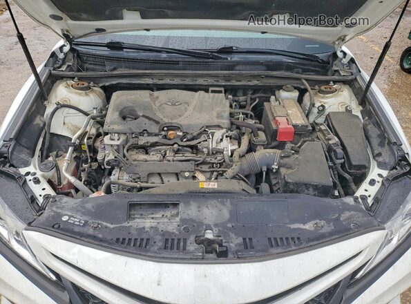 4T1G11BK7LU010565 2020 TOYOTA CAMRY White Вид задньої частини салону