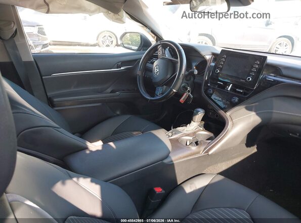 4T1G11BK7MU033992 2021 TOYOTA CAMRY Black Vista interior delantera