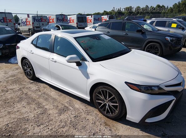 4T1G11BK8MU040076 2021 TOYOTA CAMRY White Вид щитка приладів