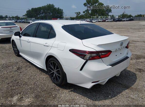 4T1G11BK9NU071046 2022 TOYOTA CAMRY White Rear left