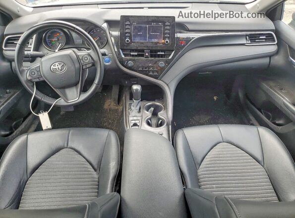 4T1G31AK4MU032195 2021 TOYOTA CAMRY Gray Dashboard view