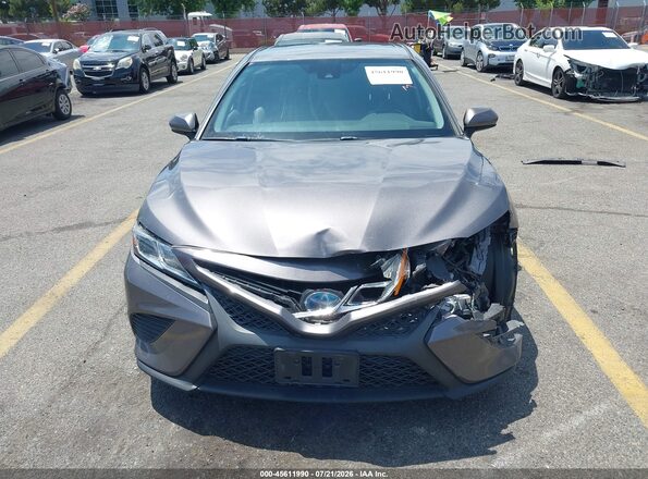 4T1G31AK7LU011601 2020 TOYOTA CAMRY Серый Вид щитка приборов