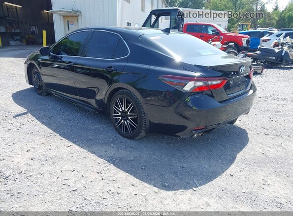 4T1G31AKXMU551011 2021 TOYOTA CAMRY Black Հետևի ձախ