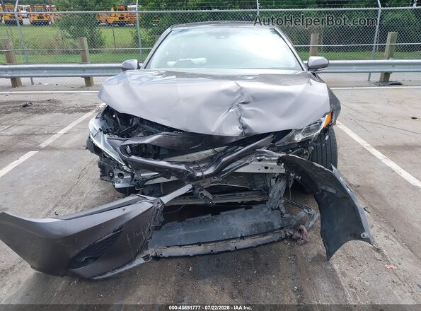 4T1J11AK2LU397730 2020 TOYOTA CAMRY Gray Вид задньої частини салону