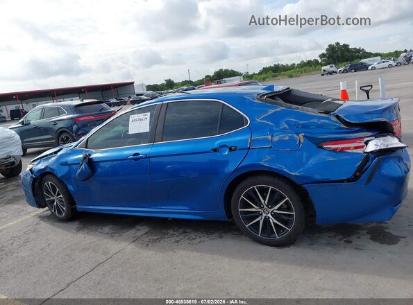 4T1J11AK3LU393072 2020 TOYOTA CAMRY Blue Սալոնի 360 աստիճան տեսք