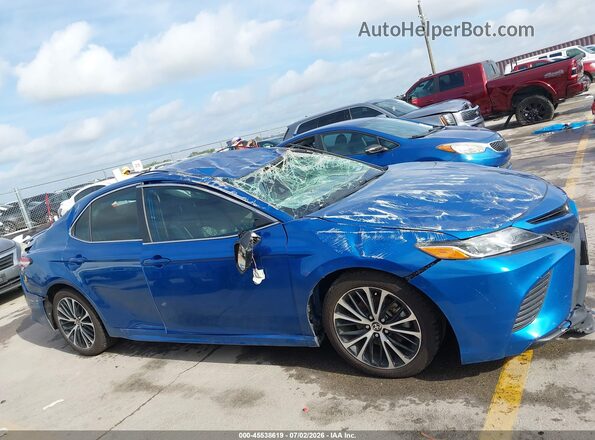 4T1J11AK3LU393072 2020 TOYOTA CAMRY Blue Սալոնի հետևի տեսք