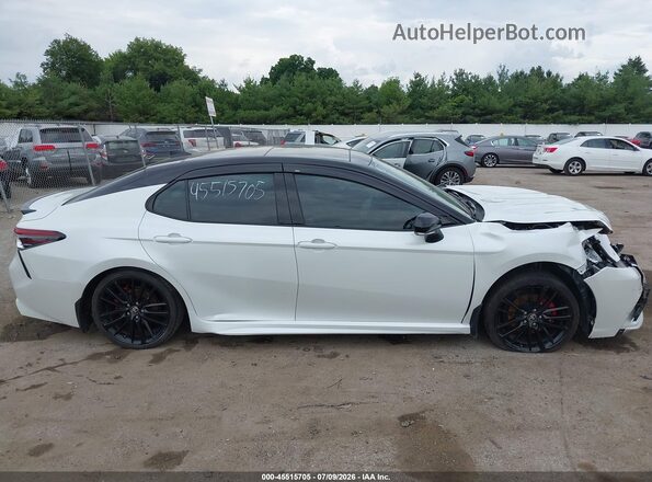 4T1K61AK3MU457022 2021 TOYOTA CAMRY White Вид щитка приладів
