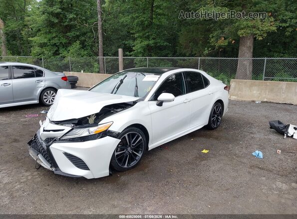 4T1K61AK4LU319990 2020 TOYOTA CAMRY White Առջևի ձախ երեք քառորդ տեսարան