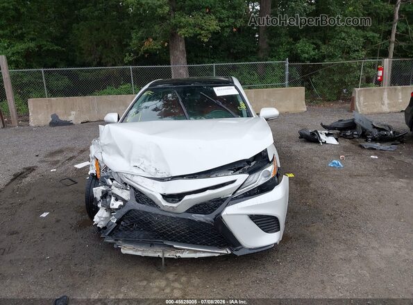 4T1K61AK4LU319990 2020 TOYOTA CAMRY White Սարքավորումների վահանակի տեսք