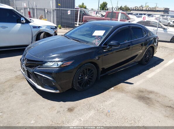 4T1K61AK4PU782850 2023 TOYOTA CAMRY Black Przód lewy