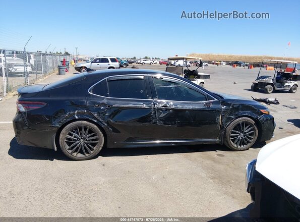 4T1K61AK4PU782850 2023 TOYOTA CAMRY Black Widok wnętrza z tyłu