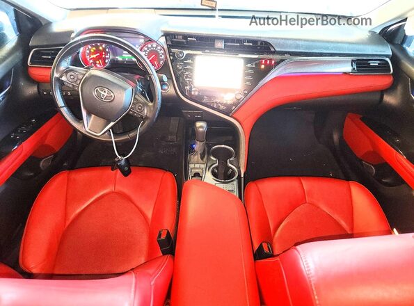 4T1K61AK5LU382273 2020 TOYOTA CAMRY White Dashboard view
