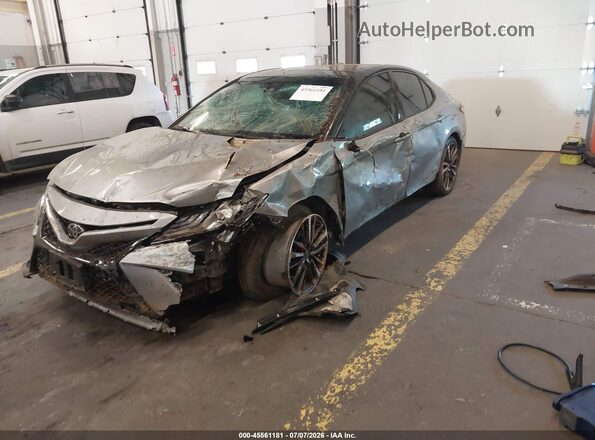 4T1K61AK7LU326657 2020 TOYOTA CAMRY Silver Передня ліва чверть