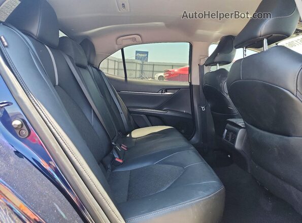 4T1K61AK8MU514802 2021 TOYOTA CAMRY Blue Widok tylnych siedzeń