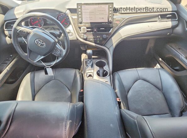 4T1K61AK8MU514802 2021 TOYOTA CAMRY Blue Widok deski rozdzielczej