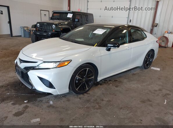 4T1K61AK9LU387900 2020 TOYOTA CAMRY White Առջևի ձախ երեք քառորդ տեսարան