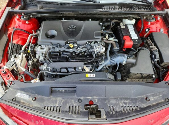 4T1K61AK9RU198060 2024 TOYOTA CAMRY Red Widok wnętrza z tyłu