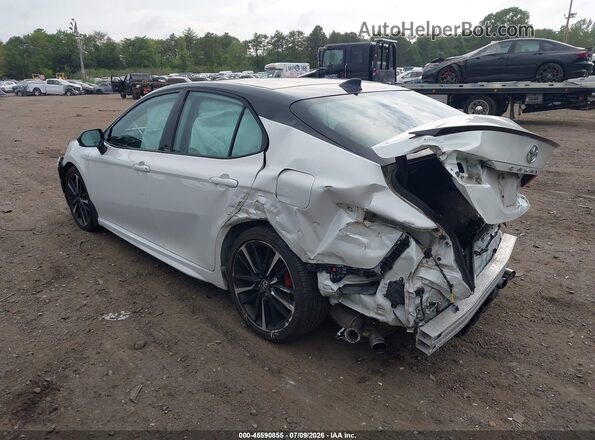 4T1K61BK1LU014204 2020 TOYOTA CAMRY White Trasero izquierdo
