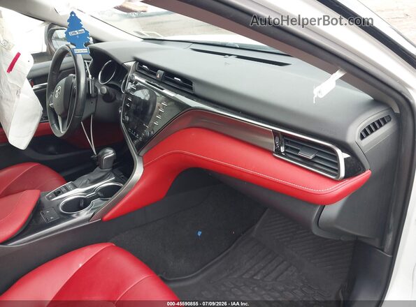 4T1K61BK1LU014204 2020 TOYOTA CAMRY White Vista interior delantera