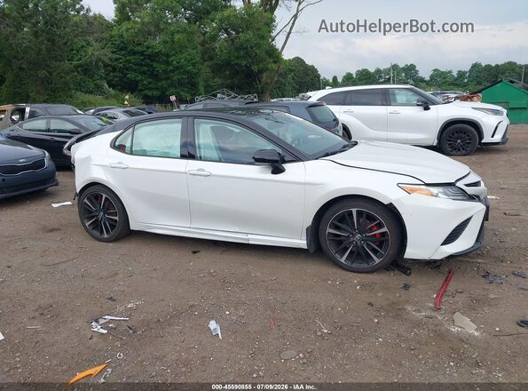 4T1K61BK1LU014204 2020 TOYOTA CAMRY White Vista interior trasera