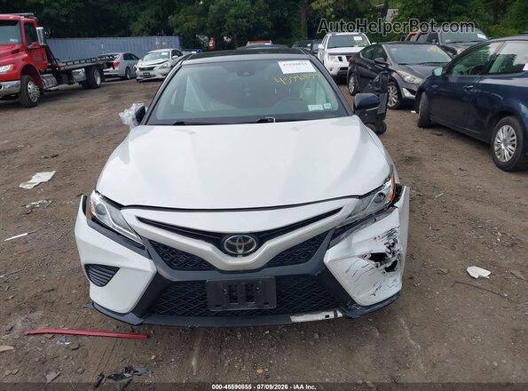 4T1K61BK1LU014204 2020 TOYOTA CAMRY White Vista del cuadro de instrumentos