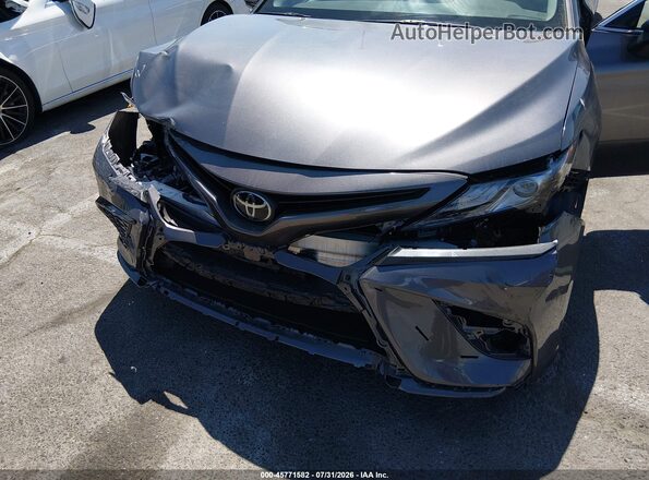 4T1K61BK1PU088888 2023 TOYOTA CAMRY Gray Widok z przodu