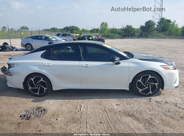 4T1K61BK3LU017363 2020 TOYOTA CAMRY White Rear interior view