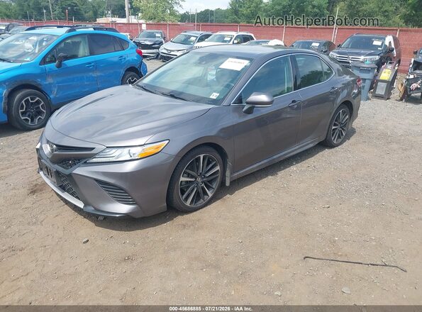 4T1K61BK5LU006395 2020 TOYOTA CAMRY Gray წინა მარცხენა ხედი სამი მეოთხედიდან