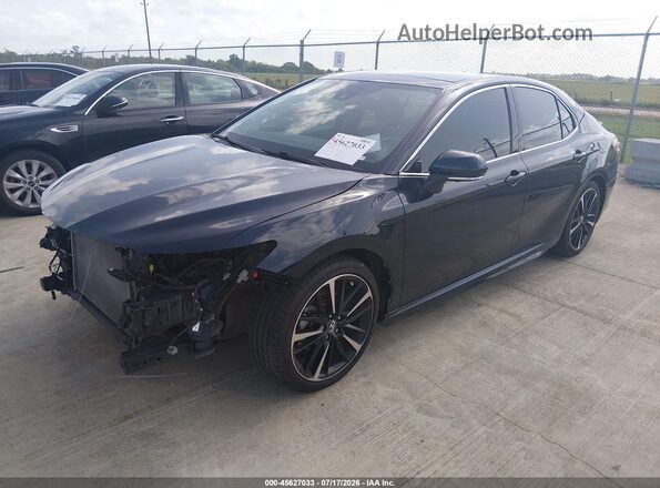 4T1KZ1AK0LU034291 2020 TOYOTA CAMRY Dark Blue Передня ліва чверть
