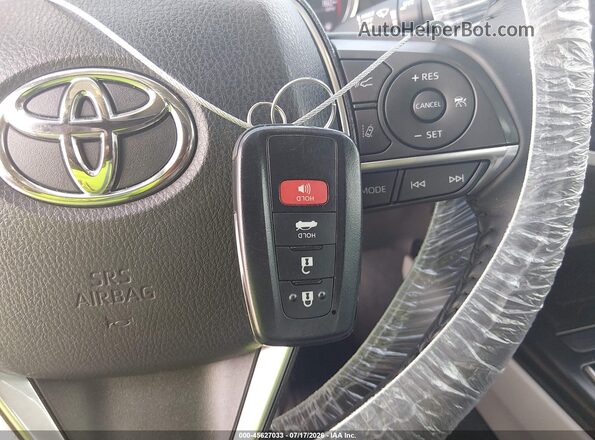 4T1KZ1AK0LU034291 2020 TOYOTA CAMRY Dark Blue Вид панелі приладів