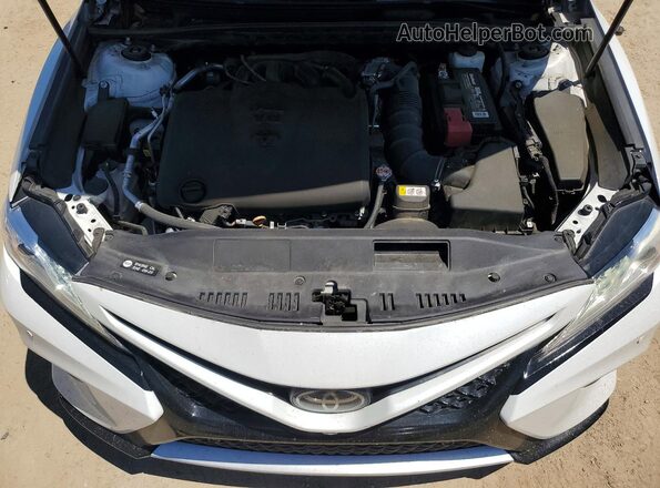 4T1KZ1AK3LU035645 2020 TOYOTA CAMRY White Vista interior trasera