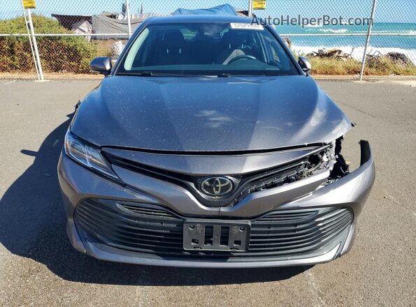 4T1L11AK3LU902182 2020 TOYOTA CAMRY Charcoal Front view