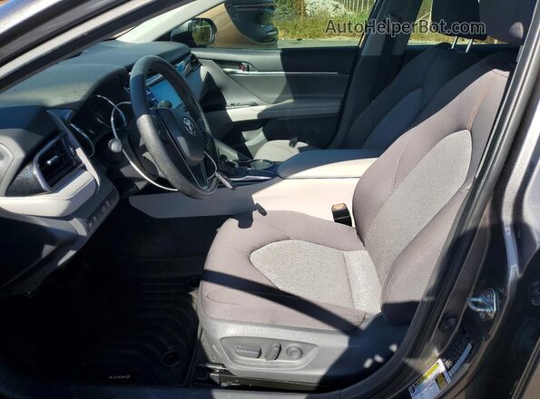 4T1L11AK3LU902182 2020 TOYOTA CAMRY Charcoal Front interior view