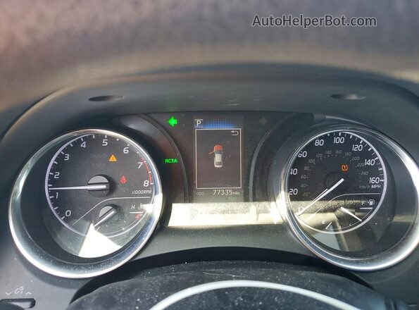 4T1L11AK4LU913207 2020 TOYOTA CAMRY Charcoal Widok zestawu wskaźników
