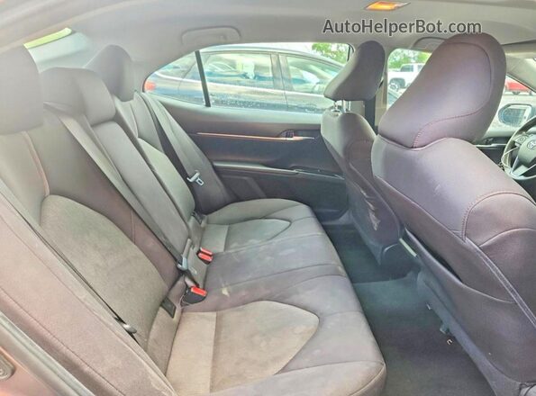4T1L11AK7LU910267 2020 TOYOTA CAMRY Gray Rear seats view