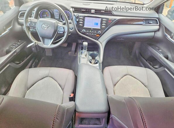 4T1L11AK7LU910267 2020 TOYOTA CAMRY Gray Dashboard view