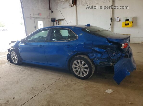 4T1L11AK8LU300829 2020 TOYOTA CAMRY Blue Trasero izquierdo