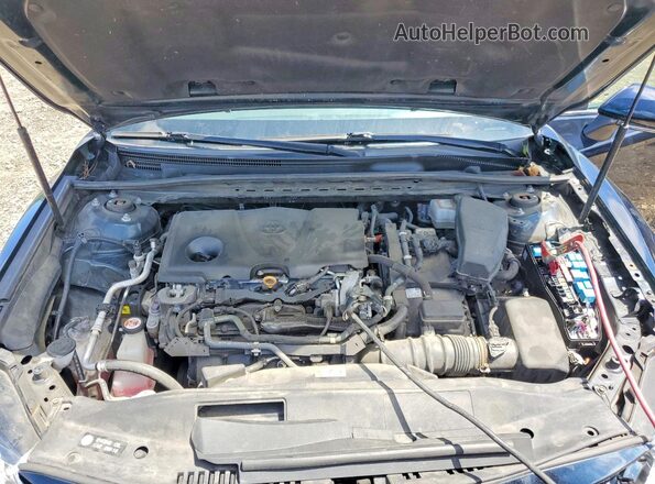 4T1L31AK4LU014941 2020 TOYOTA CAMRY Синий Вид задней части салона