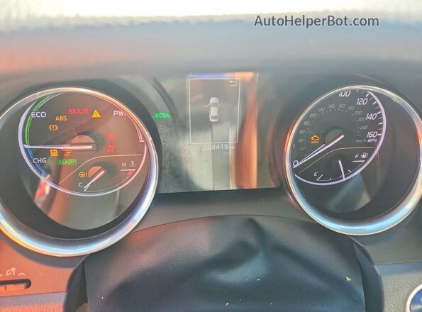 4T1L31AK6LU523686 2020 TOYOTA CAMRY White Vista del cuadro de instrumentos