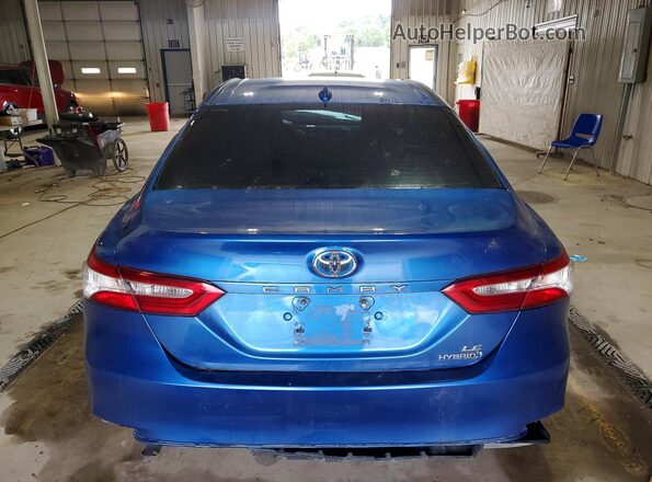 4T1L31AK9LU010979 2020 TOYOTA CAMRY Blue Հետևի տեսք